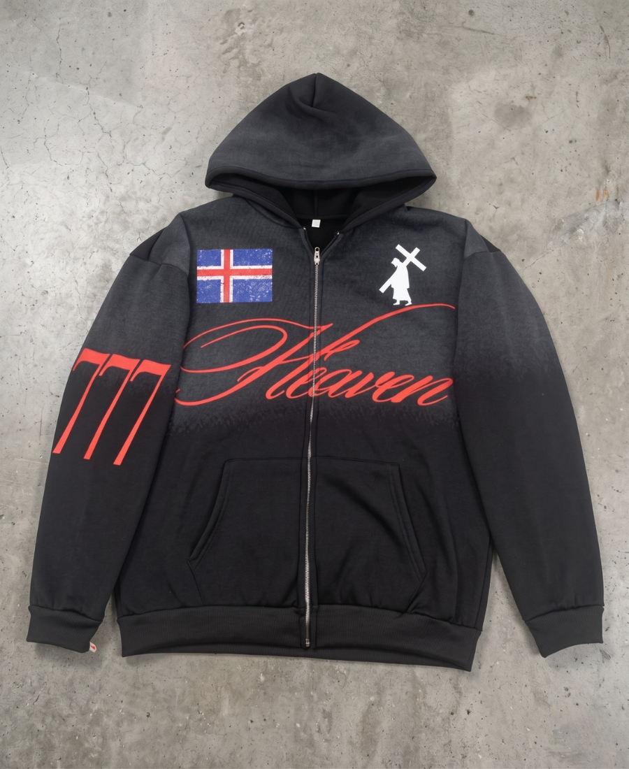 777 Divine Fade Zip-Up