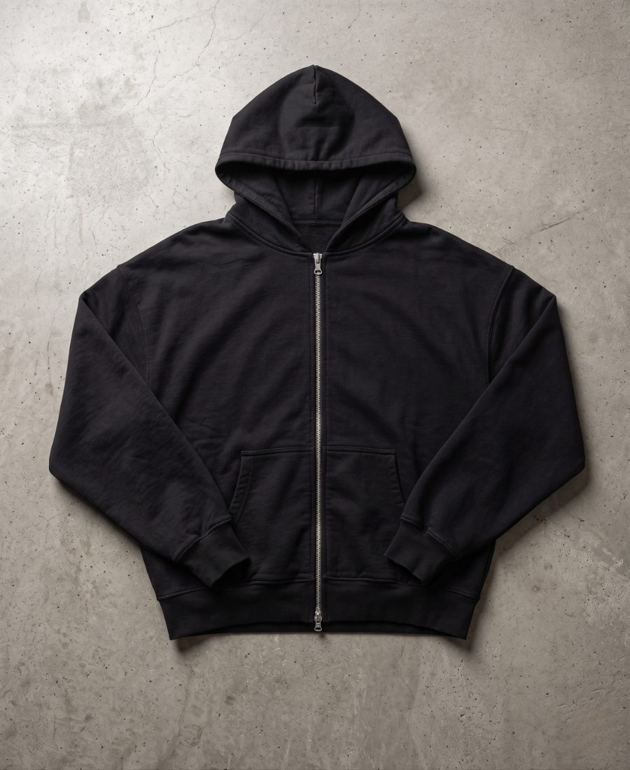 Basic Essential Zip-up