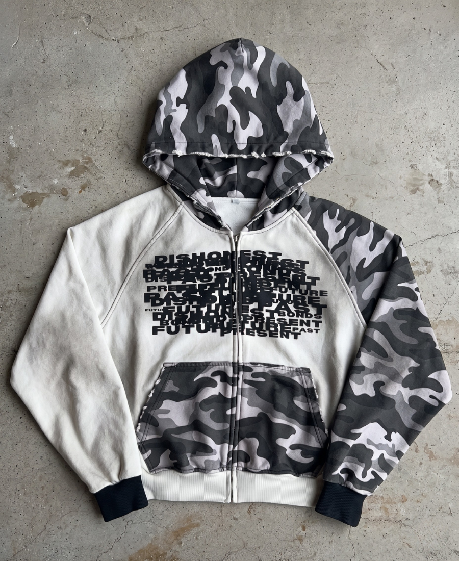 Dishonest Camo Hoodie