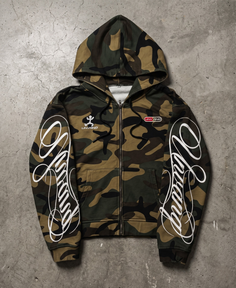 Unvrng Camo Hoodie