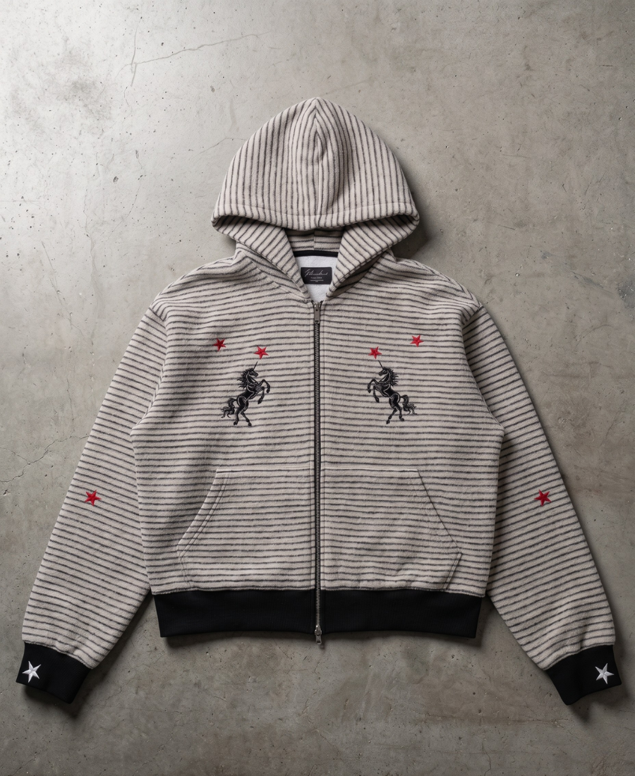 Striped Hoodie