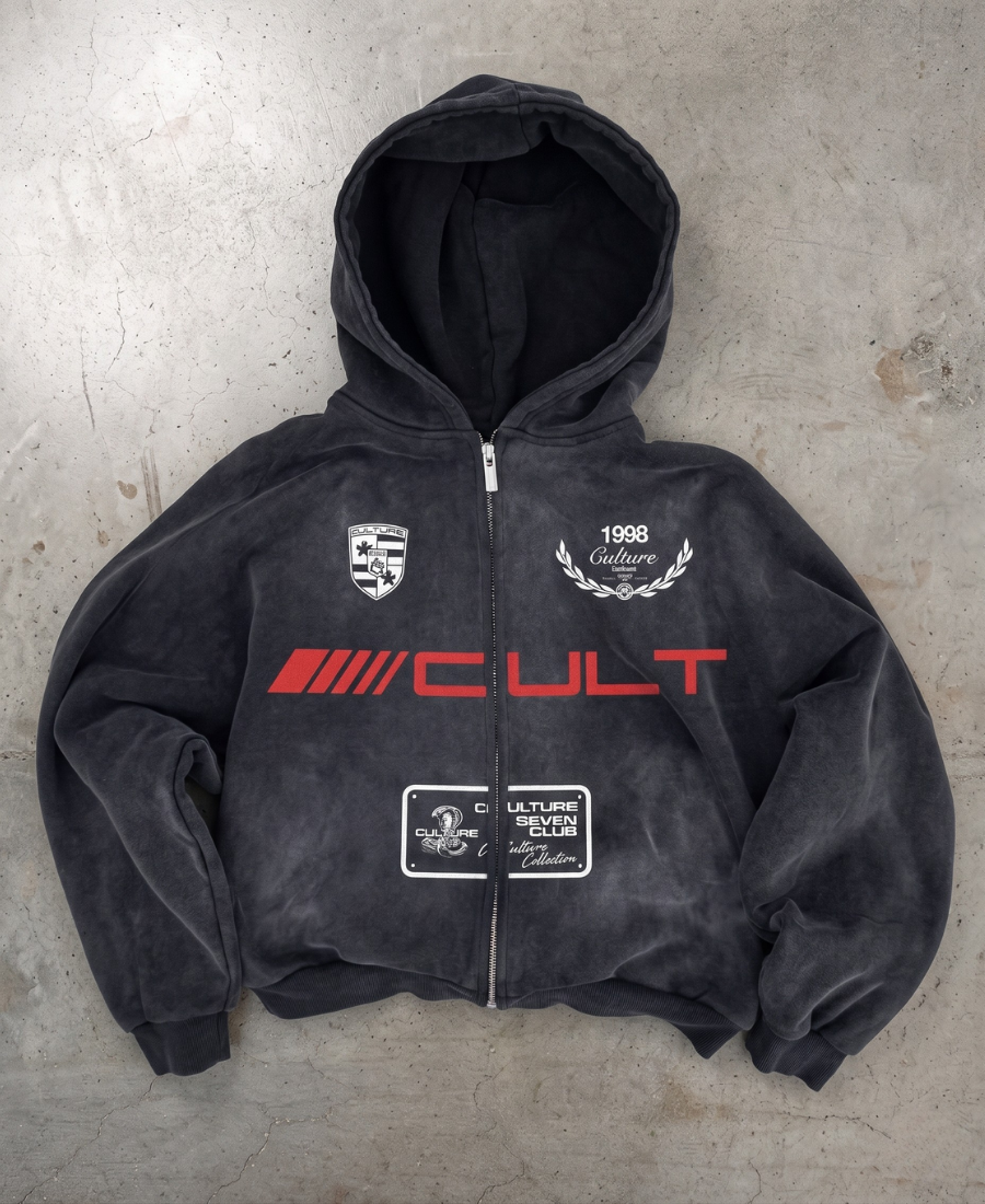 Washed Cobra Archive Zip-Up