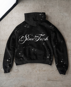 Dark Galaxy Calligraphy Hoodie