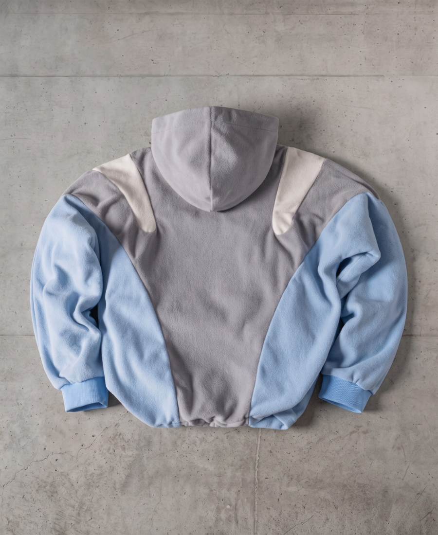 Ice Cloud Colorblock Zip-Up