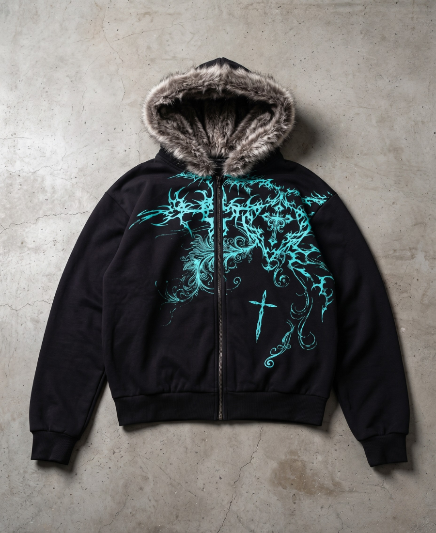 Spectral Tribal Hoodie