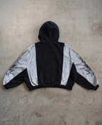 Cyber Tribal Colorblock Zip-Up