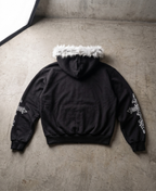 Opium Glitz Crucifix Hoodie