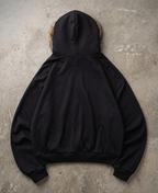 Los Angeles Brown Fur Zip-Up