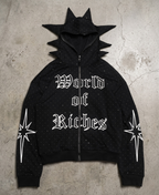 World of Riches Spiked Hoodie