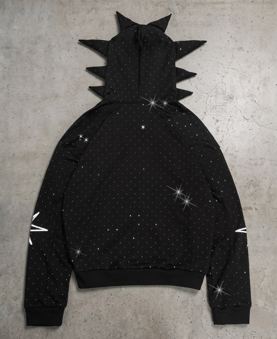 World of Riches Spiked Hoodie