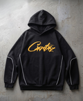 Yellow Script Piping Sweatshirt