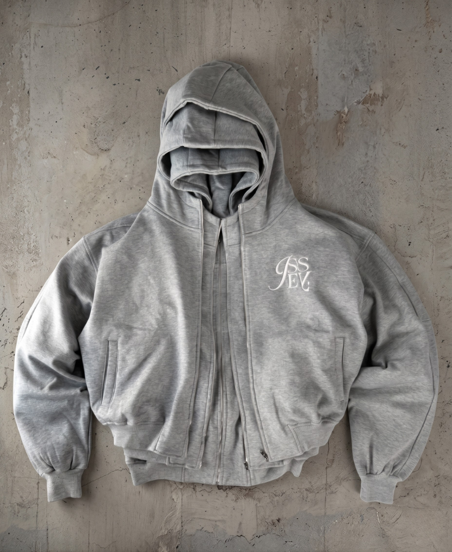 JSS Grey Triple Hoodie