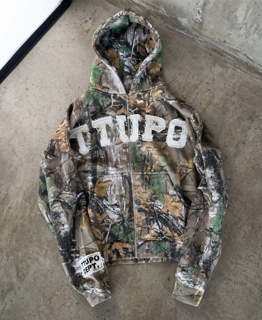 Ttupo Camo Hoodie