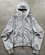 Triple Zipper Hoodie
