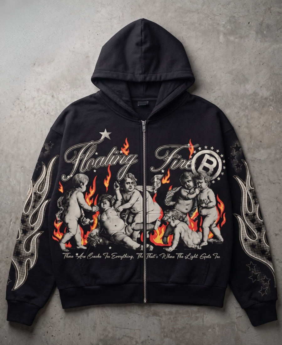 Floating Fire Hoodie