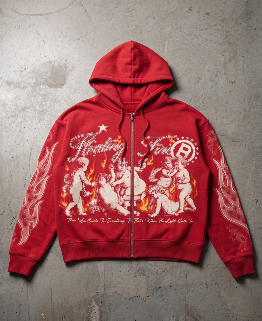 Floating Fire Hoodie
