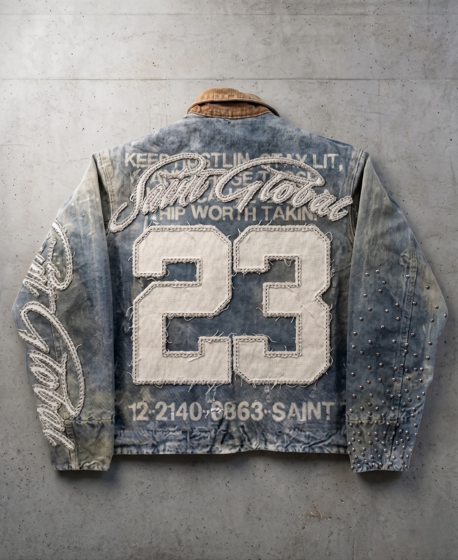 Saints Rhinestone Ceket
