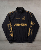 Nero-Gold Lamborghini Ceket