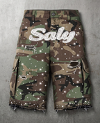 Saly Army Şort