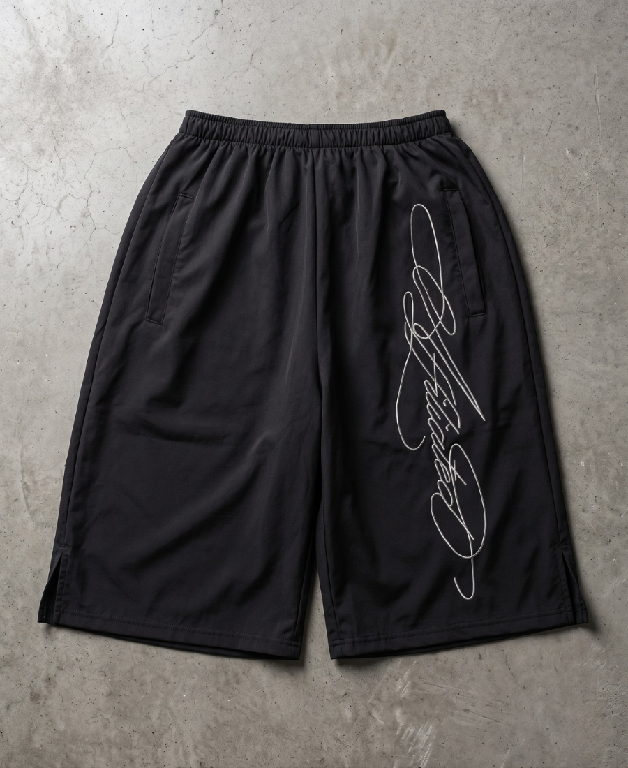 Signature Script Black Şort