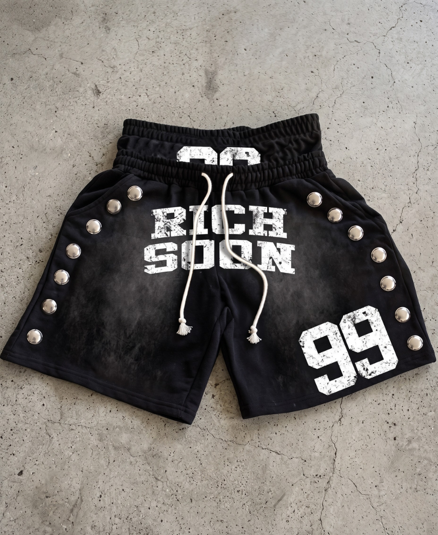 Rich Soon Hustle Şort