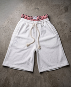 Short Rosa Woodland de Doble Cintura