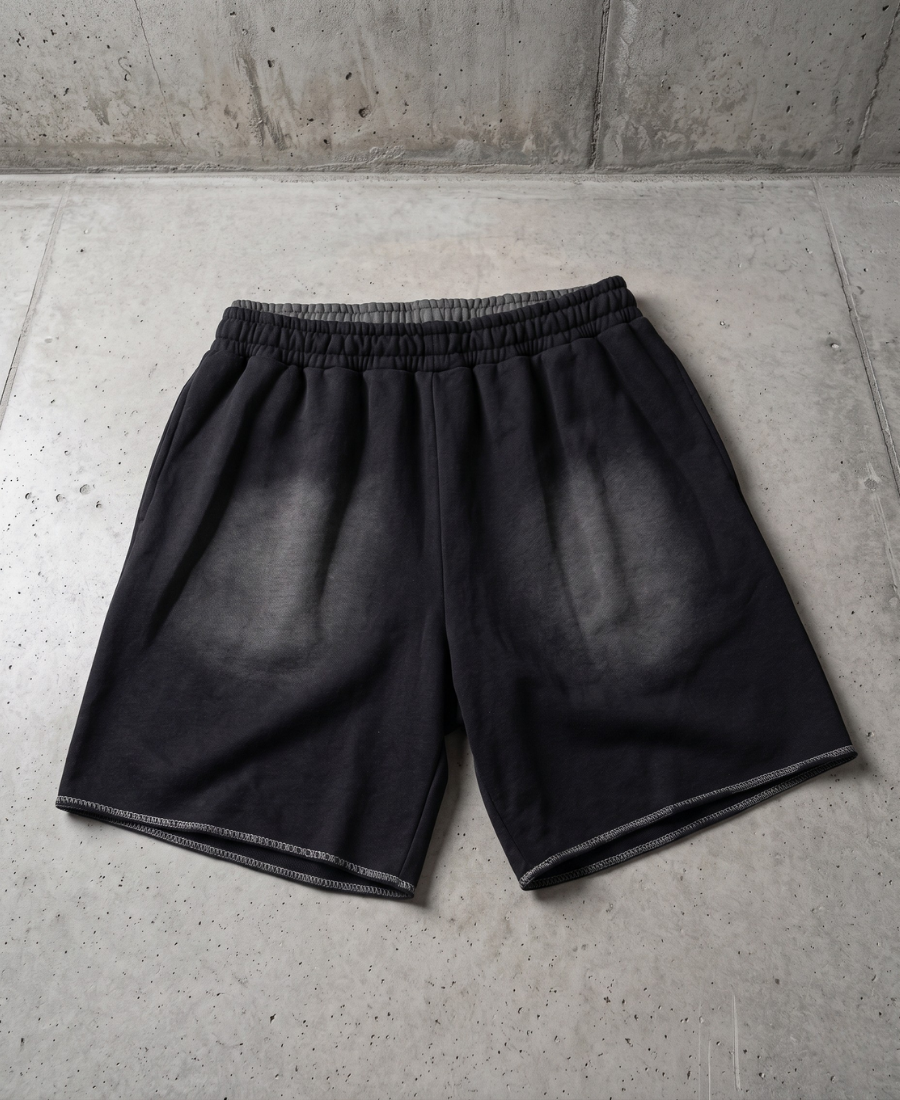 Strength Gothic Patch Şort