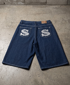 Cyber Hustle Contrast Shorts