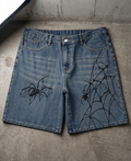 Pantalones cortos de mezclilla azul Arachnid