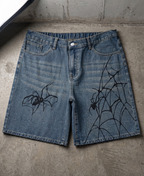 Pantalones cortos de mezclilla azul Arachnid