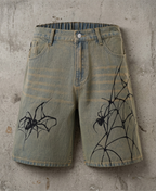 Pantalones cortos de mezclilla azul Arachnid