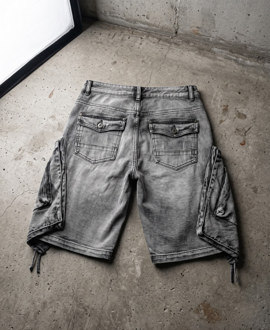 Multi-Zip Utility Shorts