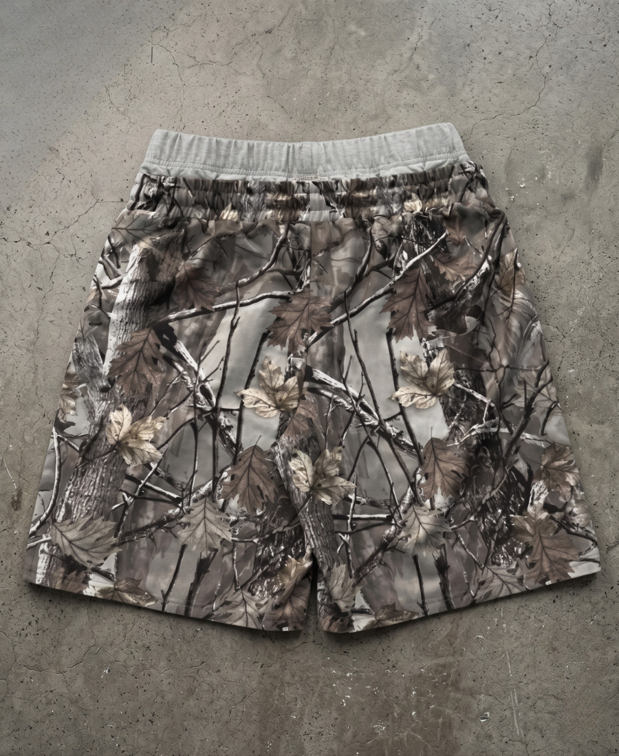 Ghost Camo Layered Şort