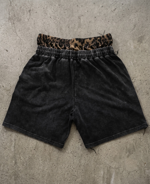 Brooklyn Leopard Layered Şort