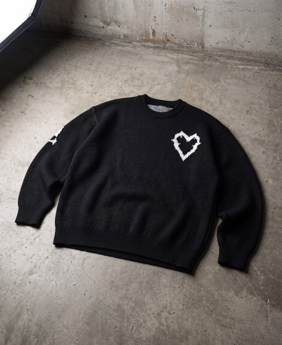 Heavenly Grunge Knit Kazak