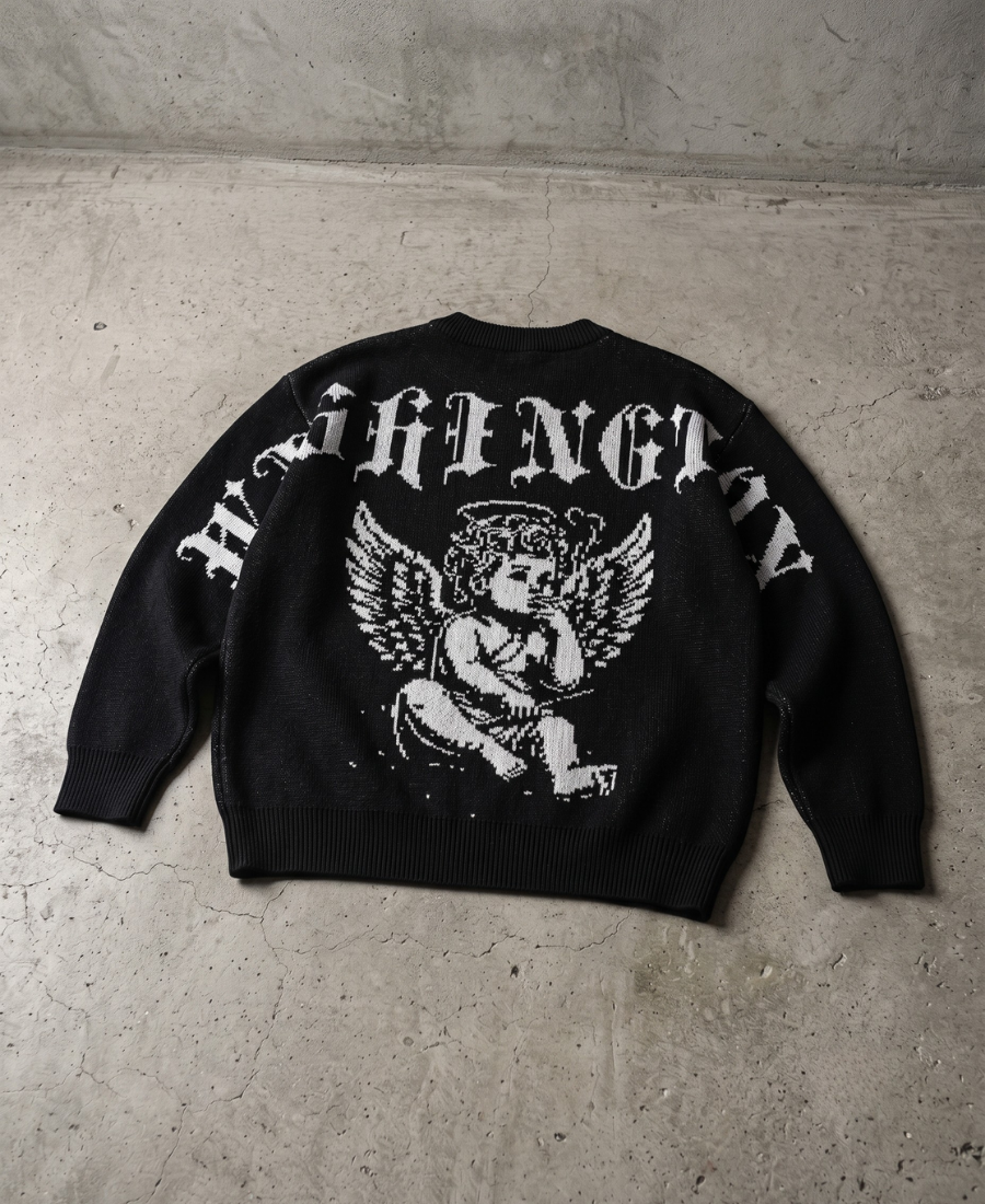 Heavenly Grunge Knit Kazak
