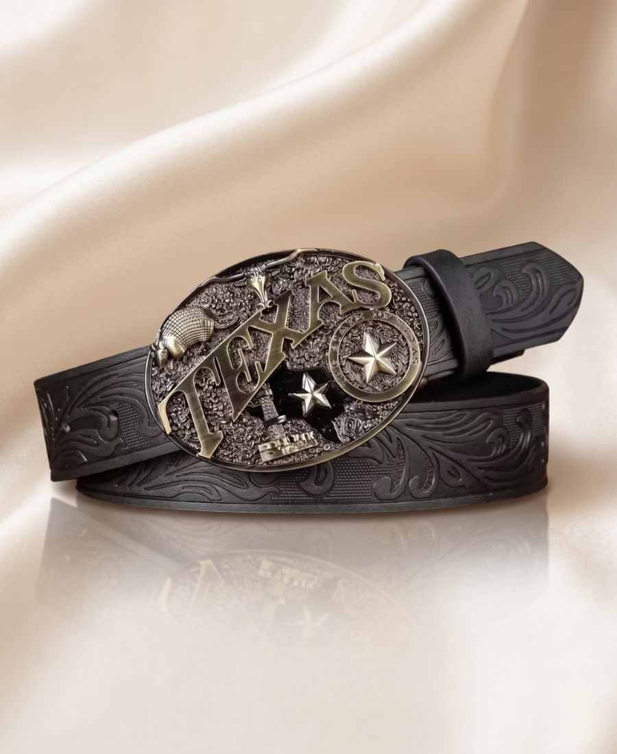 Texas Spirit Floral Belt