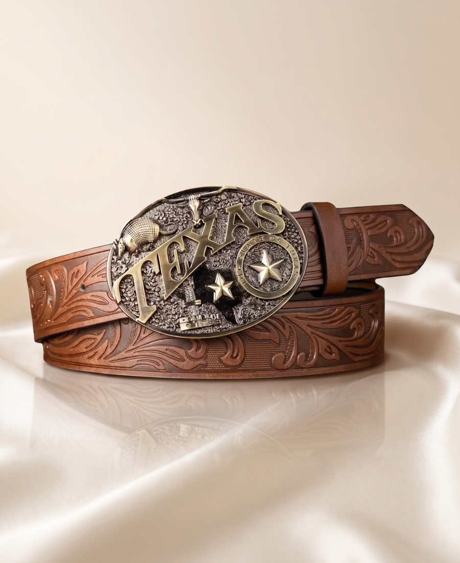 Texas Spirit Floral Belt
