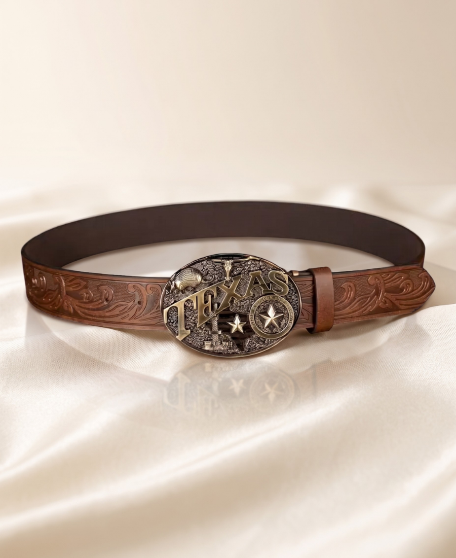 Texas Spirit Floral Belt