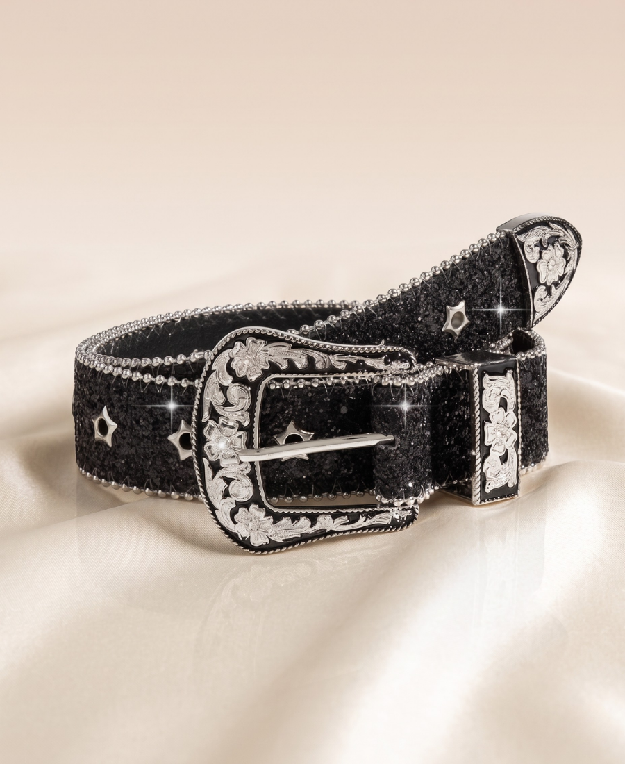 Space Cowgirl Glitter Belt