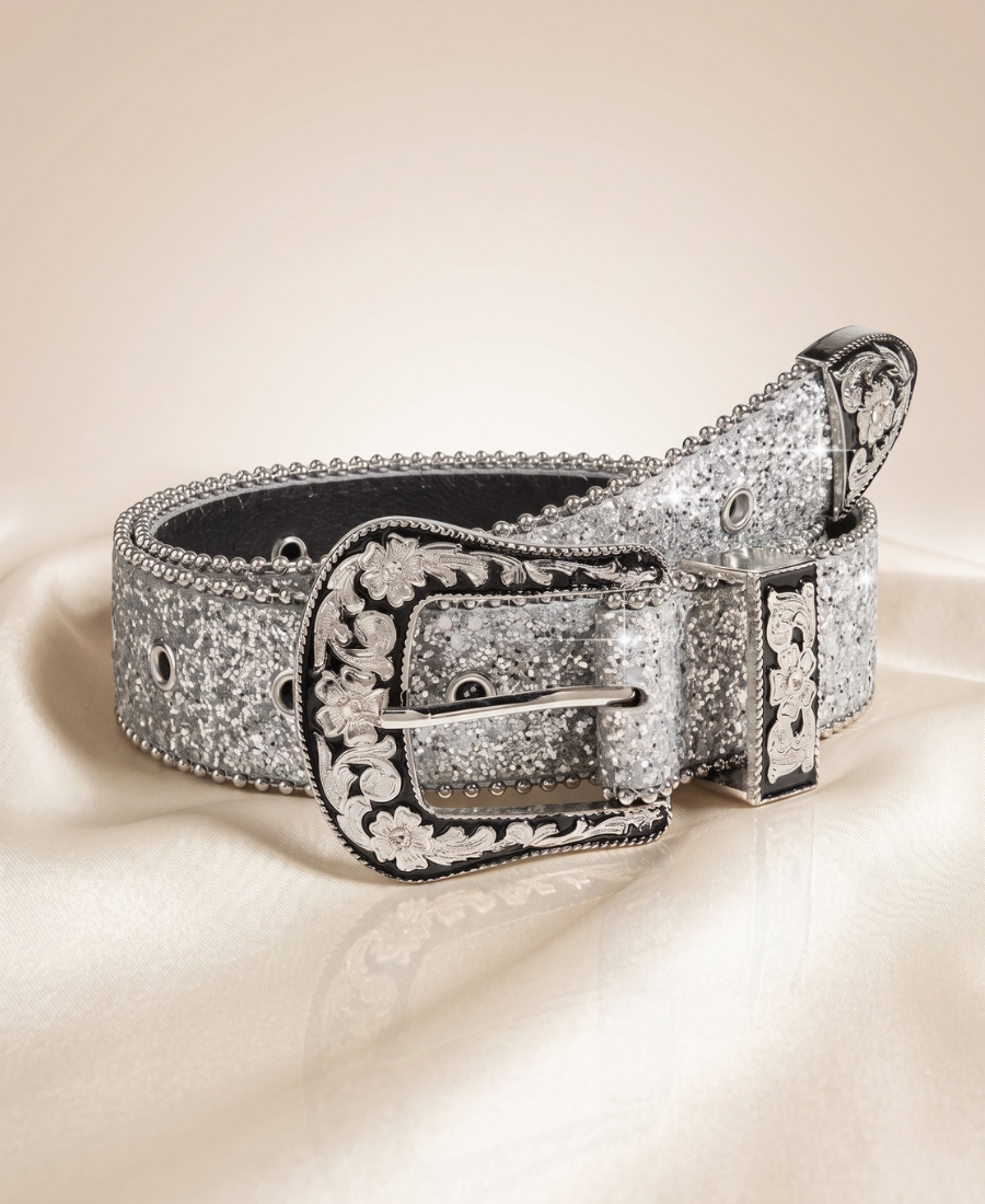 Space Cowgirl Glitter Belt