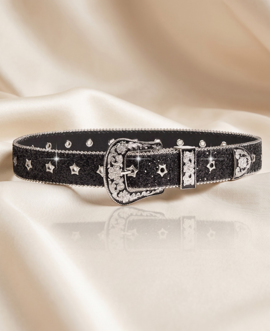 Space Cowgirl Glitter Belt