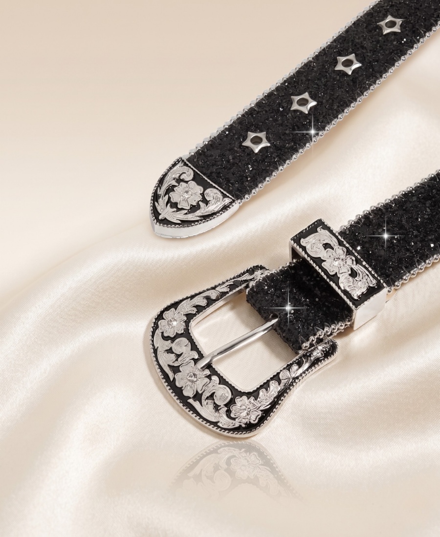 Space Cowgirl Glitter Belt