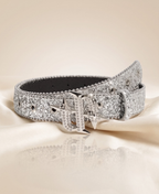 Iced Out Cyber Star Belt
