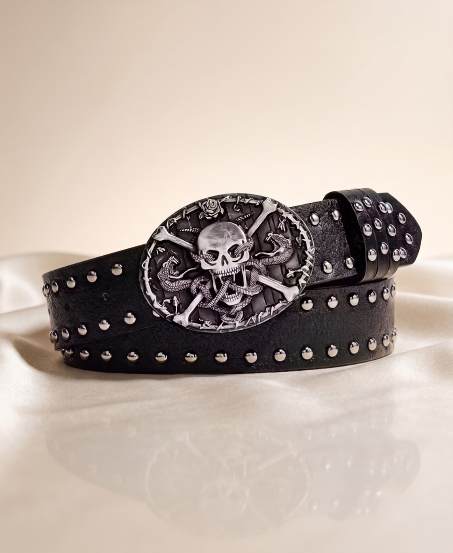 Serpent Skull Studded Kemer