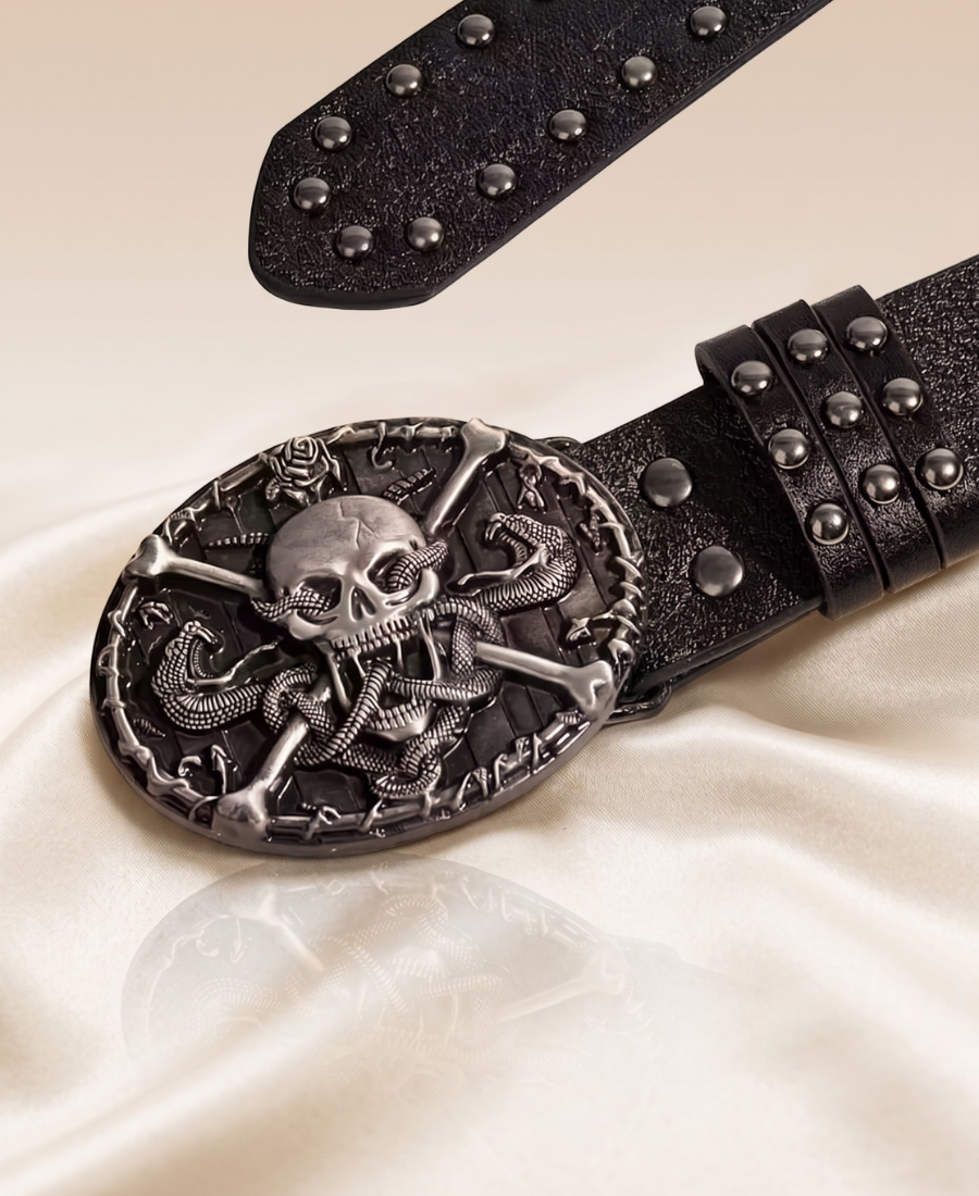 Serpent Skull Studded Kemer