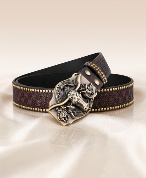 Cattle Boss Bronze Belt
