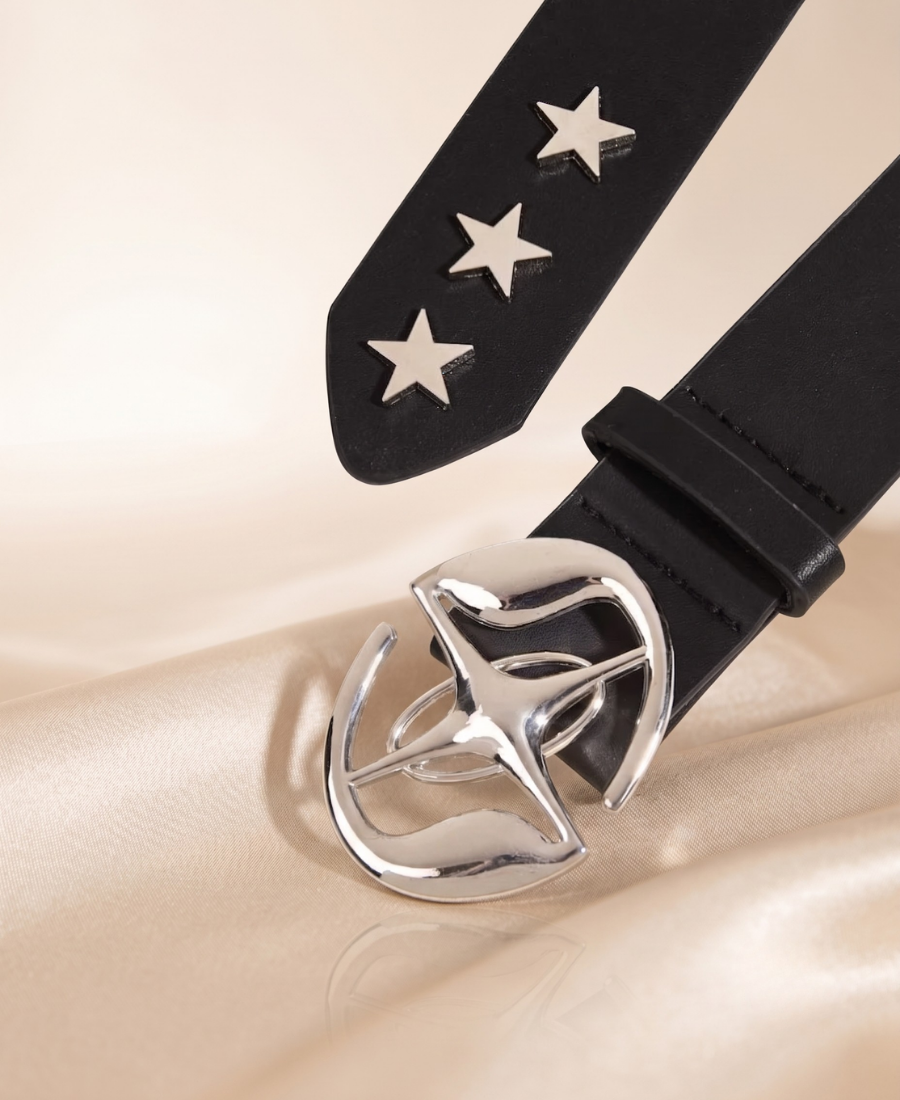 Cinturón Cyber Star Cromo