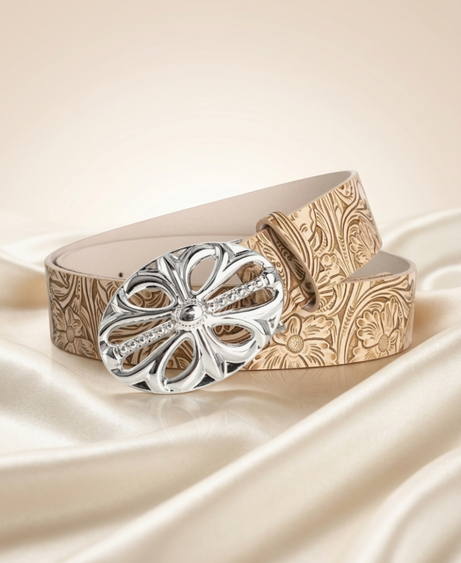 Gothic Filigree Cross Belt