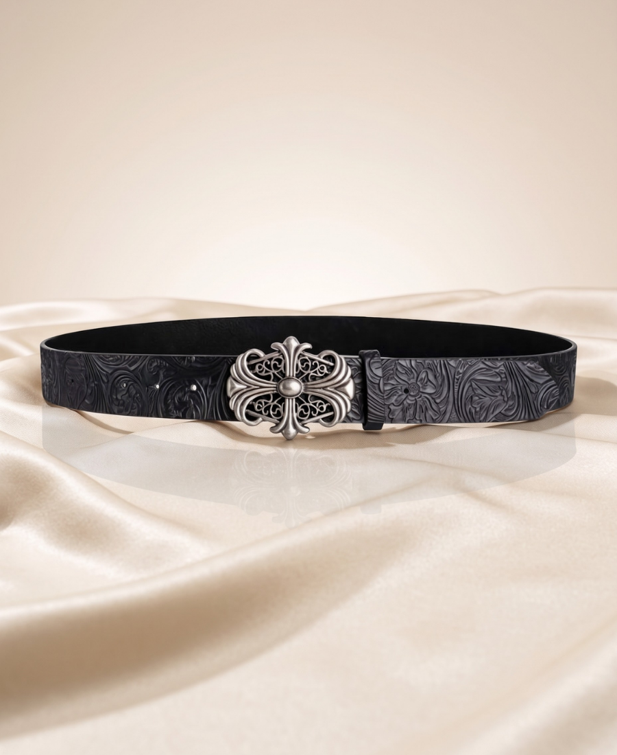 Gothic Filigree Cross Belt
